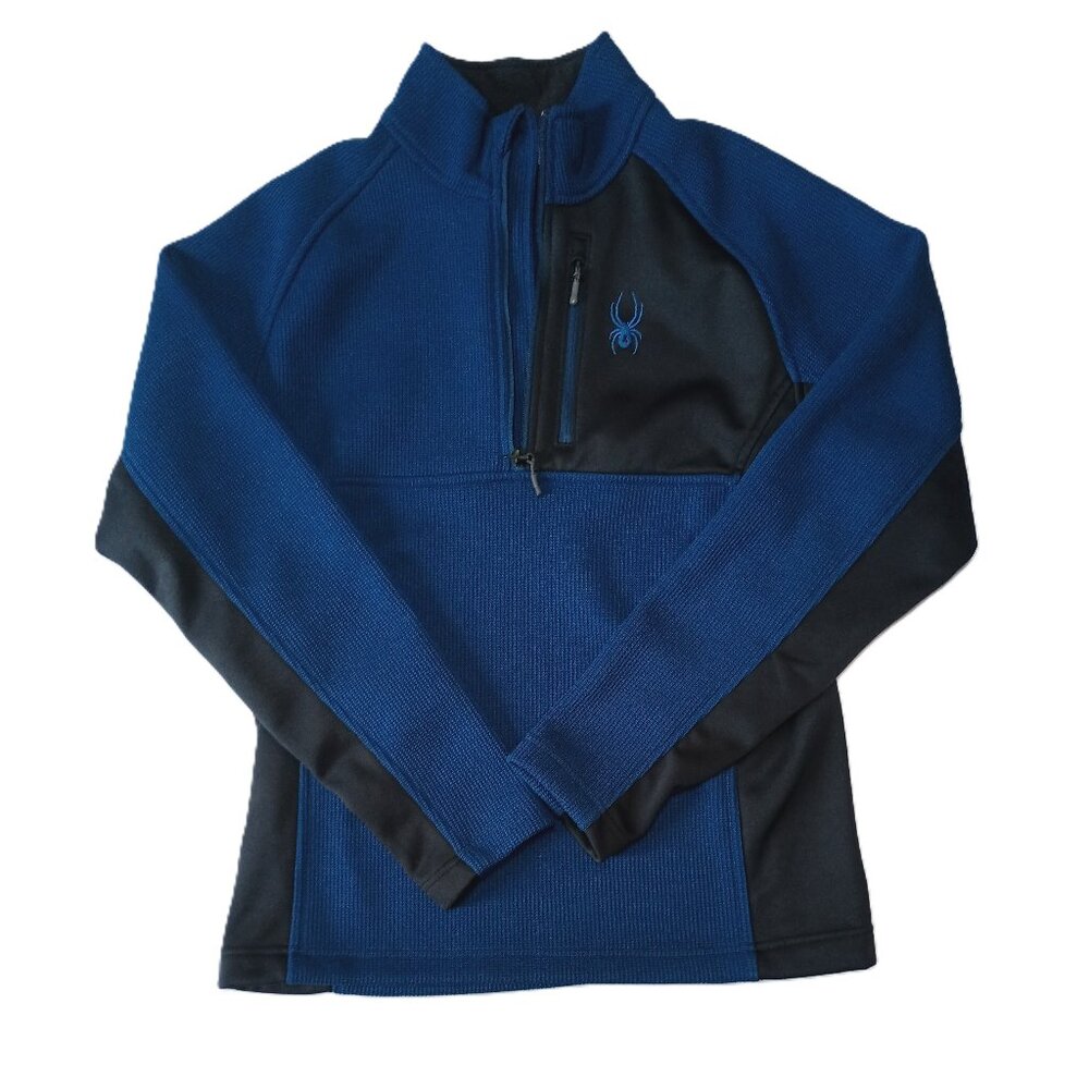 Spyder Active Mid Weight Waffle knit 1/2 Waffle Size M/M Colorado Brand